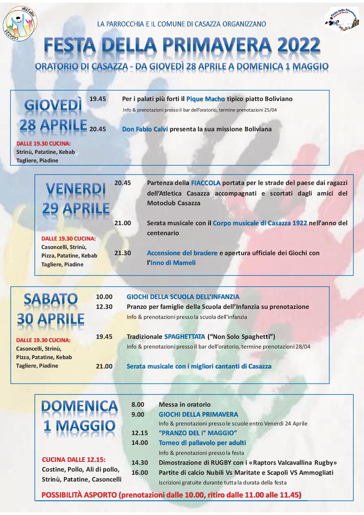 Immagine che raffigura Festa della Primavera